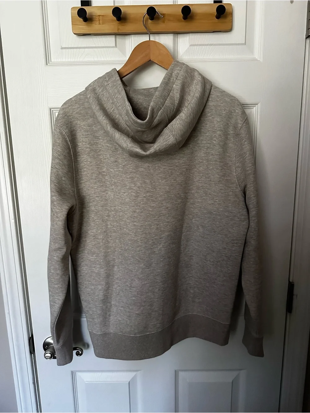 Banana Republic Men's Hooded Sweatshirt in Light Taupe